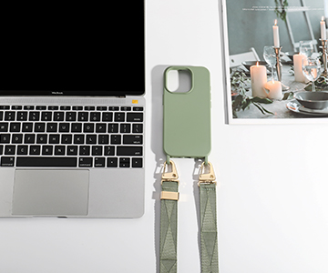 SOILD TPU PHOHE CASE WITH STRAPS